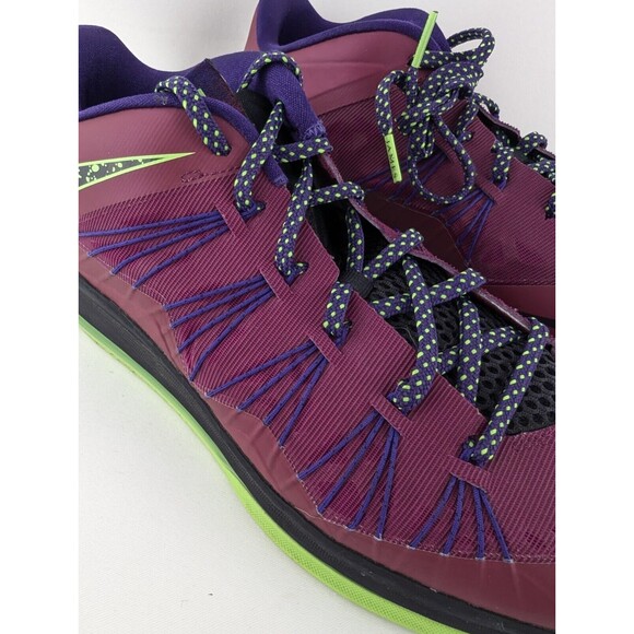 Size 12 - Nike‎ Air Max LeBron 10 Low Raspberry LeBroncurial Basketball Sneakers main image 7